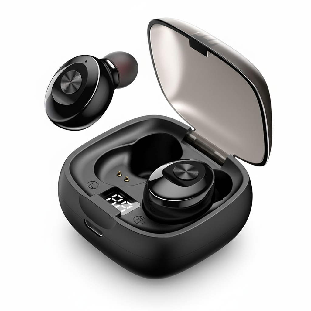 TWS Wireless Earphone Stereo Surround Earphone Bluetooth Headset Mini Wireless Earbuds Waterproof Headphone