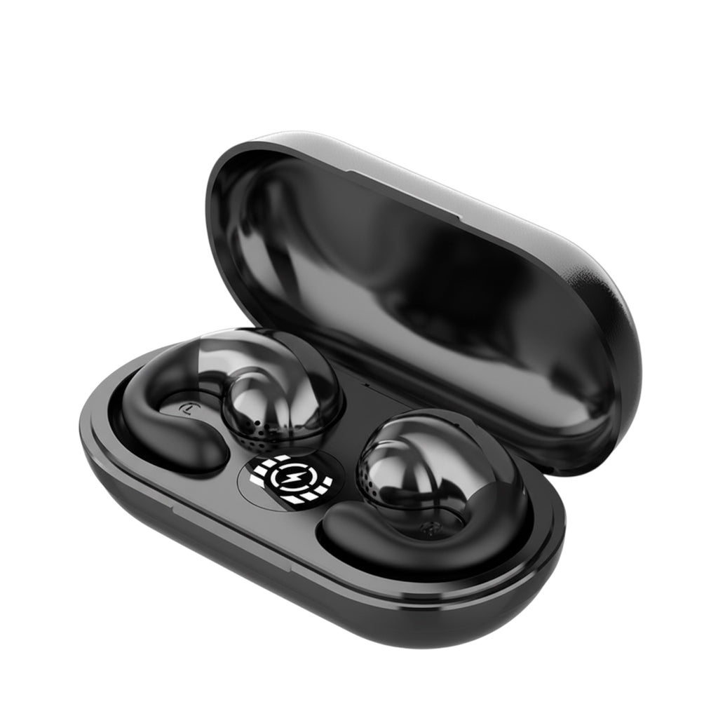 TWS Wireless Earphones 9D Stereo Wireless Rohs Earbuds Bone Conduction Headset Wireless Bluetooth Headphones