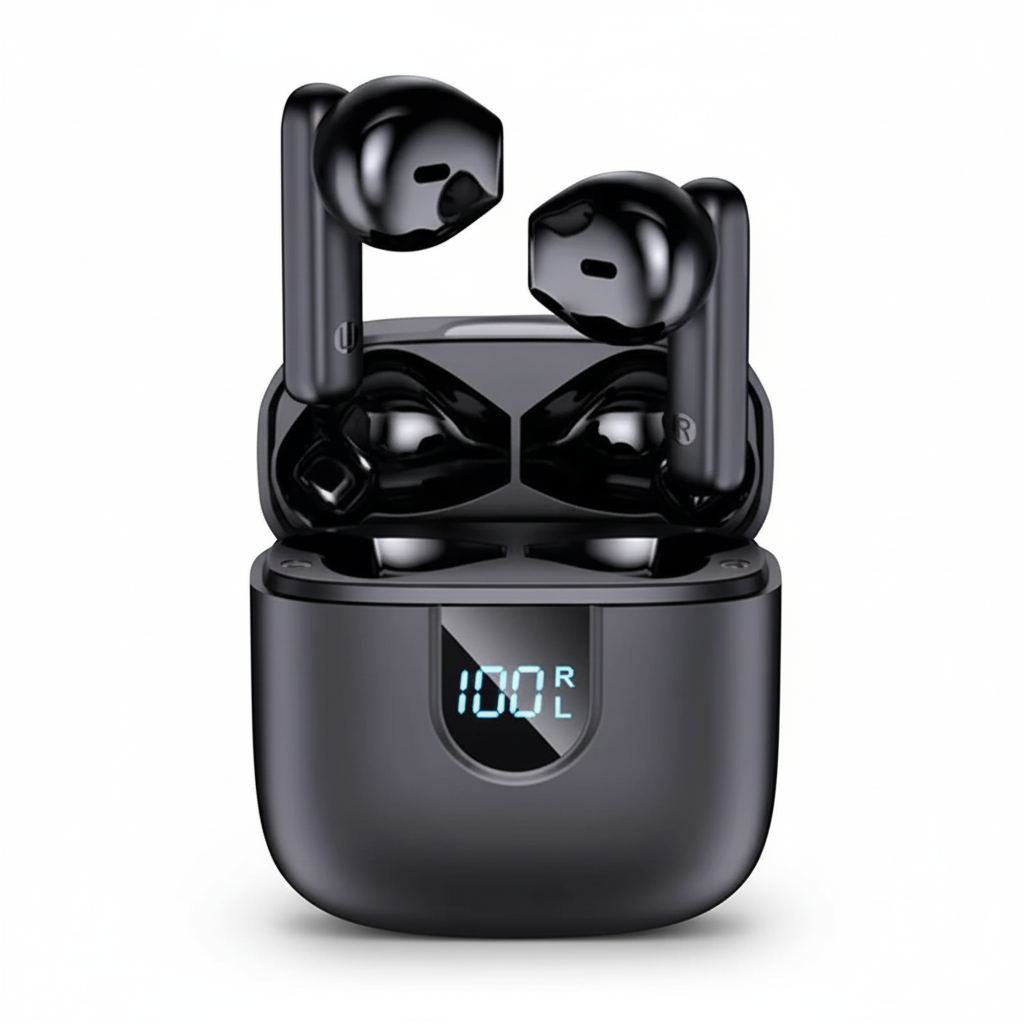 Wireless Headphone In-ear Bluetooth Headset Noise Reduction Wireless Earbuds Hi-Fi Sound Stereo Earbud Earphone