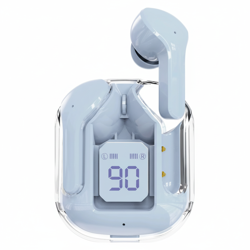 Air31 Tws Earbuds Headset Crystal Airbuds Wireless Headphone High Quality Sound Earbuds Wireless Headphones