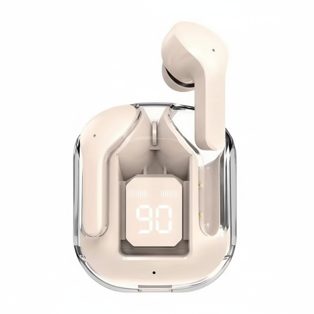 Air31 Tws Earbuds Headset Crystal Airbuds Wireless Headphone High Quality Sound Earbuds Wireless Headphones