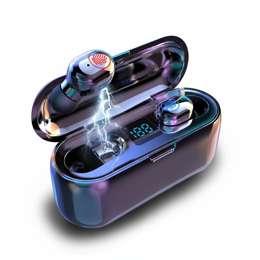 A19 True Wireless Headphone Multifunction Mode Earbuds in Ear High Quality Sound Wireless Bluetooth Earphone Earbuds