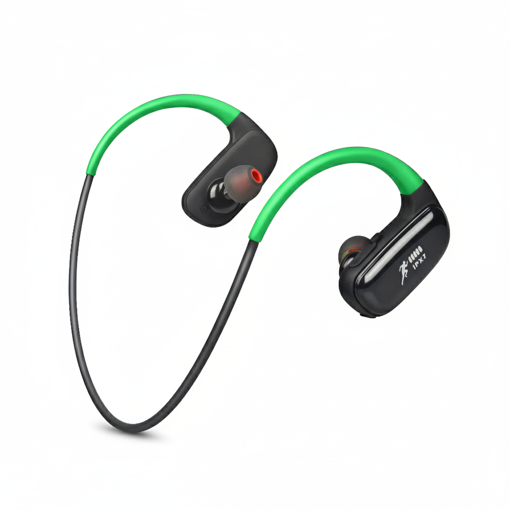 Wireless Bluetooth Headphone LED Battery In-Ear Headset Waterproof Wireless Bluetooth Headset Earphone
