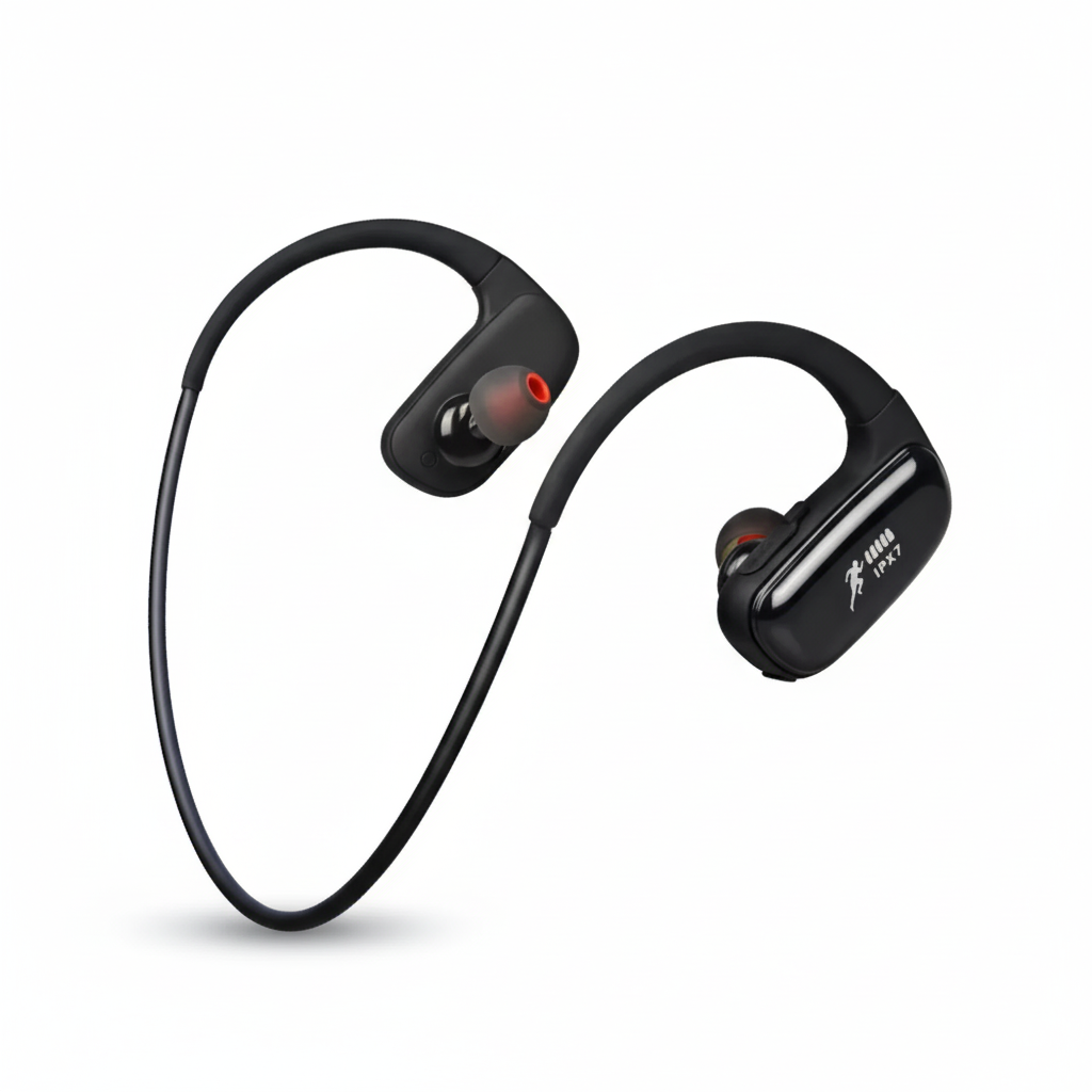  Wireless Bluetooth Headphone LED Battery In-Ear Headset Waterproof Wireless Bluetooth Headset Earphone