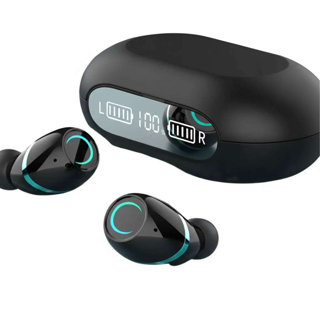 Wireless Bluetooth Headphones In-Ear Earbuds Bluetooth 5.0 Noise Cancelling Touch Control Wireless Headphones