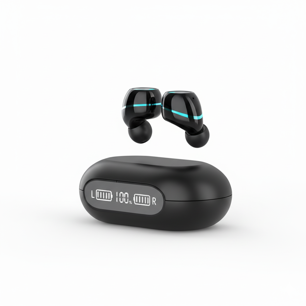 Wireless Bluetooth Headphones In-Ear Earbuds Bluetooth 5.0 Noise Cancelling Touch Control Wireless Headphones