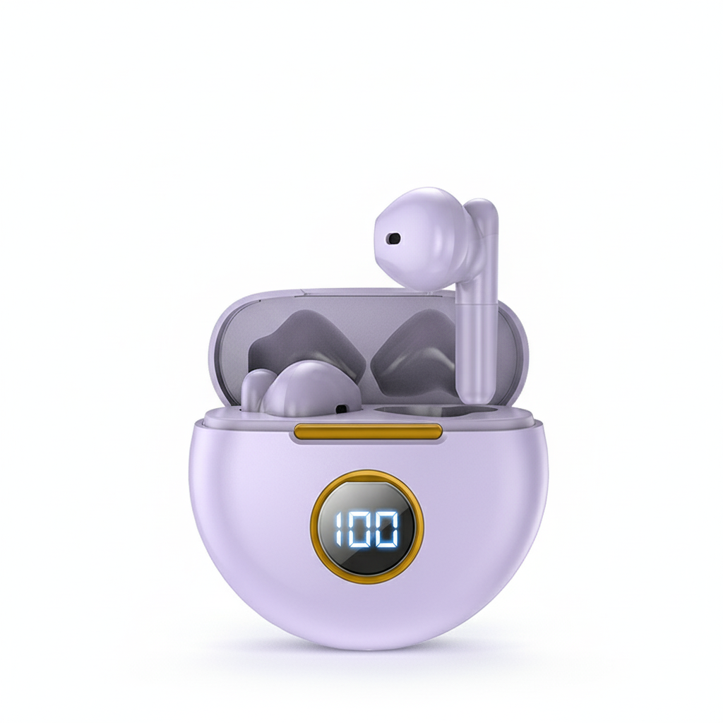 TWS Wireless Earbuds Touch Control Digital Display Earphones with Mic Wireless Headphone Bluetooth Earphones