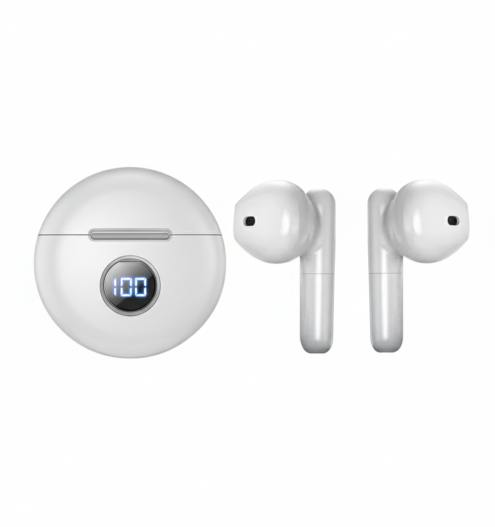 TWS Wireless Earbuds Touch Control Digital Display Earphones with Mic Wireless Headphone Bluetooth Earphones