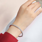 Women's Luxury Bracelet 25 Sterling Silver Bracelet Elegant GRA Moissanite Bangles Moissanite Cuff Fashion Women Bracelet