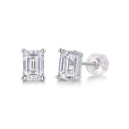 Women's Luxury Earrings Studs Set 925 Sterling Silver Moissanite Diamond Earrings 18K Gold Plated  Stud Earrings