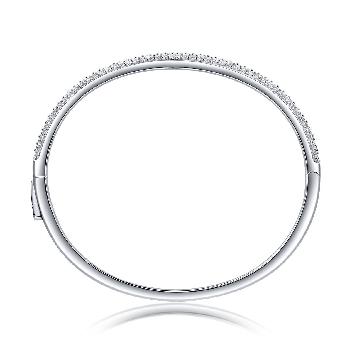 Women's Luxury Bracelet 25 Sterling Silver Bracelet Elegant GRA Moissanite Bangles Moissanite Cuff Fashion Women Bracelet