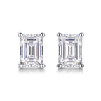 Women's Luxury Earrings Studs Set 925 Sterling Silver Moissanite Diamond Earrings 18K Gold Plated  Stud Earrings