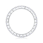 Women's Luxury Ring Multi-Row Moissanite Diamond Ring 925 Sterling Silver Ring Women Fashion Engagement Ring