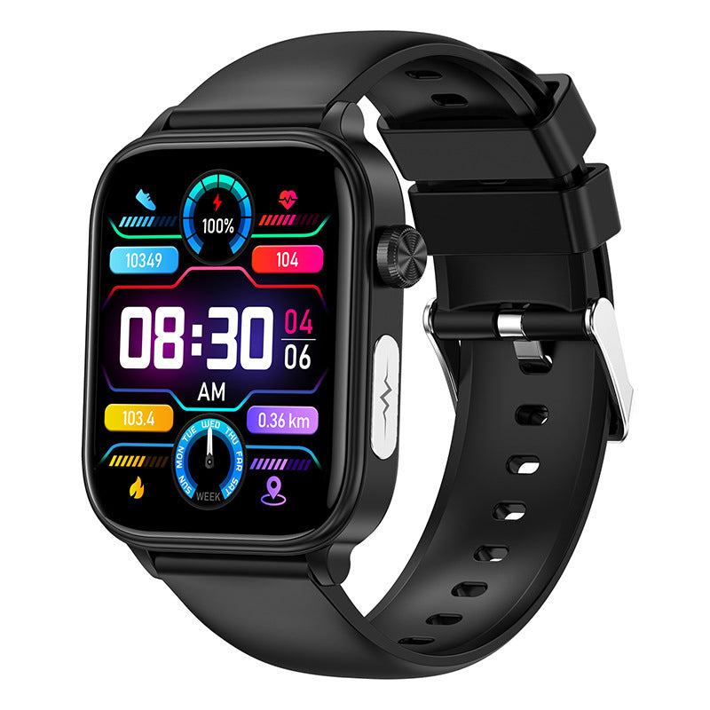 Nuovo Smart Watch ET570 con Chiamata Bluetooth, ECG, Funzione ECG, Misurazione non invasiva della glicemia, Misurazione dell'ossigeno nel sangue reale
