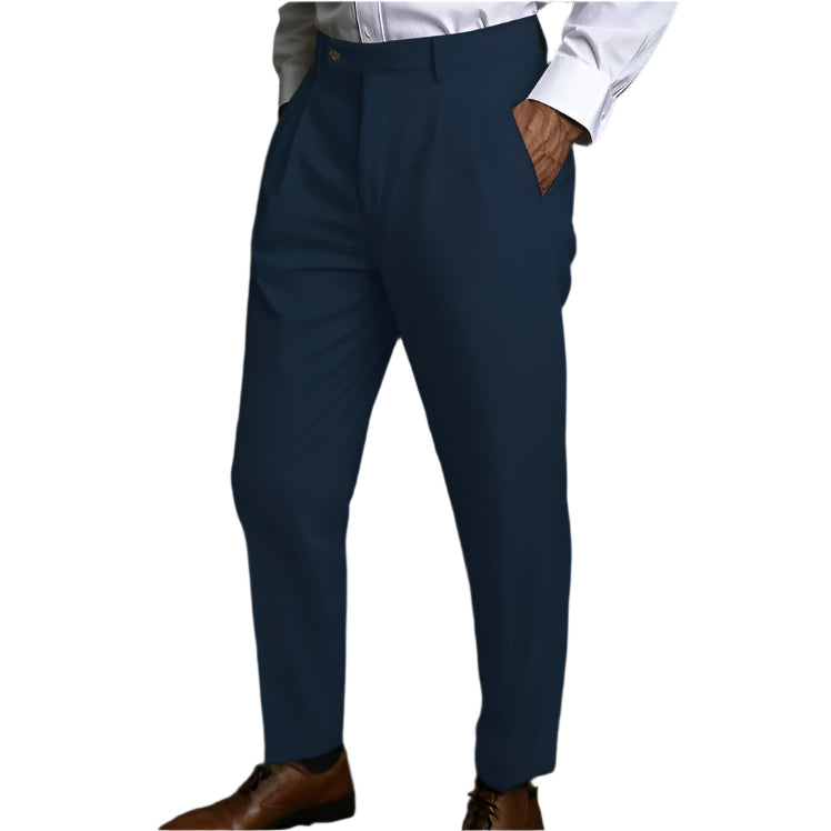 Men's Linen Pocket Flat Comfortable Breathable Trousers