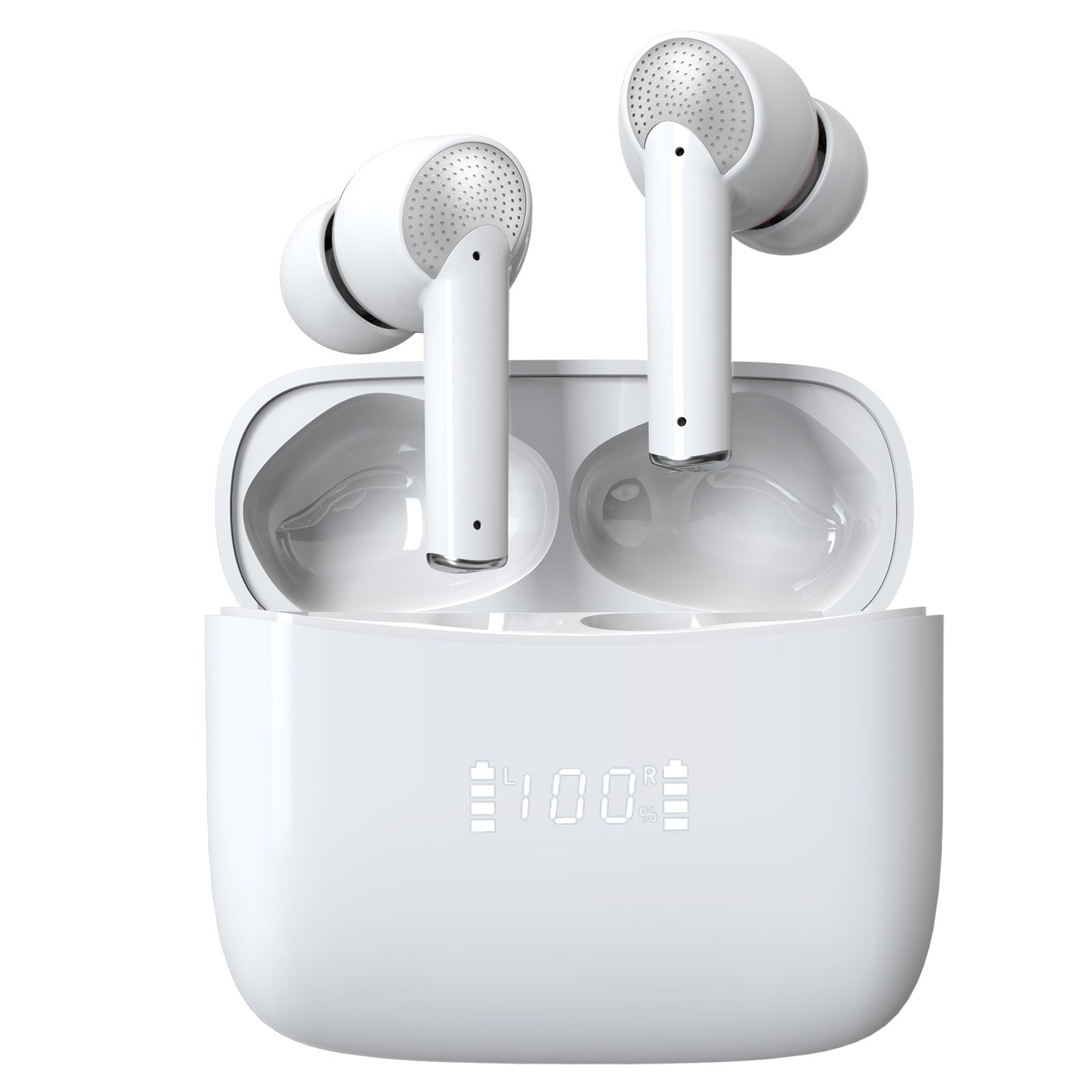 Touch Control Bluetooth Mini Earphones for Sports Music Stereo Digital Display in-ear Wireless Earbuds - Acquisti Online