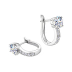 Fashion Simple High-grade Moissanite Women's Earrings