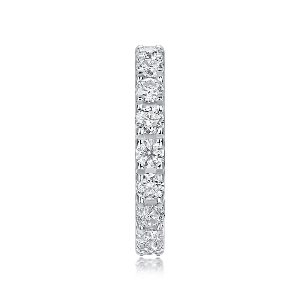 Starry Sky Diamond Ring Luxury Fashion Set Moissanite Silver Ring
