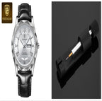 POEDAGAR Luxury Business Men's Wrist Watch Waterproof Luminous Date Week Men's Watch for Men Quartz Watch Leather Men's Watches reloj