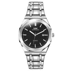 OPK-Men's Quartz Watch Waterproof Stainless Steel Wristwatch Luxury Original Top Brand Calendar Watch 8139