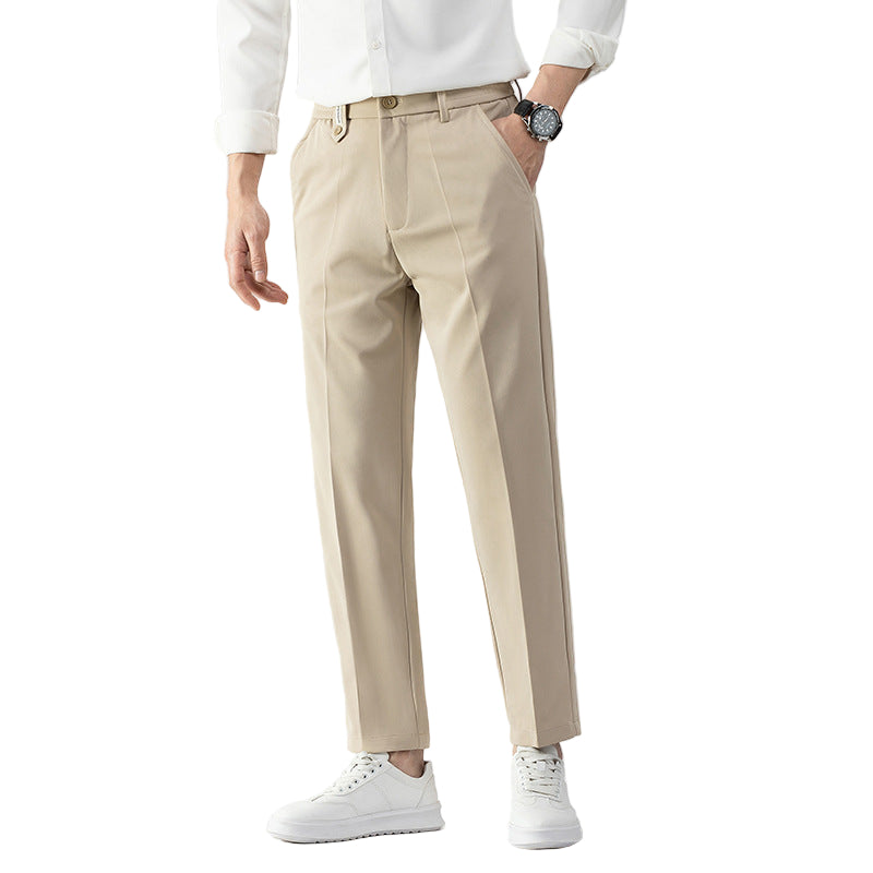 Spring Men's Pants Straight Loose Casual Pants - Acquisti Online