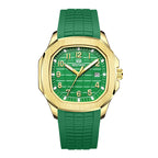 Fashion Sports Silicone Strap Alloy Men's Watch