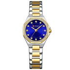 CURREN 9100 Women's Luxury Quartz Watch Waterproof Stainless Steel Rhinstone Crafted Quartz Wrist Watches - Acquisti Online