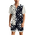 Heren pyjamaset met korte mouwen van Ice Silk