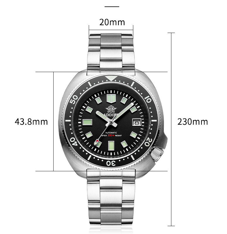 Business Fashion Addiesdiving MY-H8 Men Automatic Watch