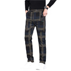 Men's Plaid Casual Pants All-matching