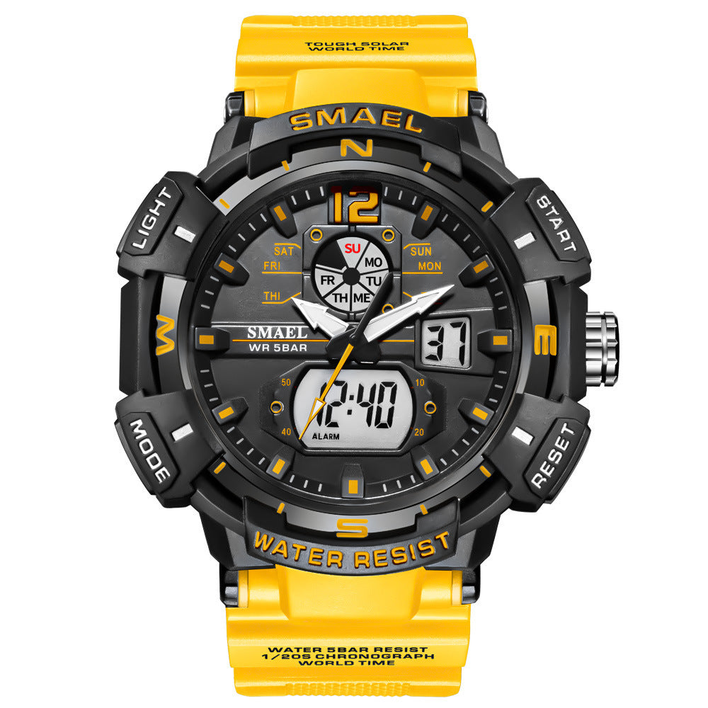 Herenhorloge Chronograaf Kalender Wekker Lichtgevend Buitenhorloge
