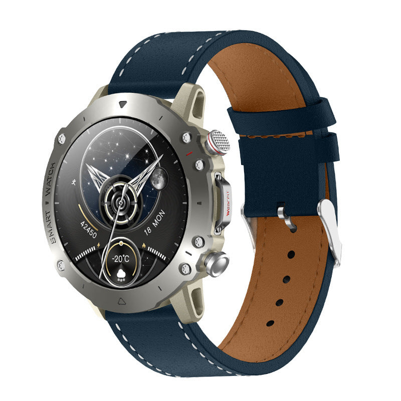 AMOLED JS1 SPORT Smart Watch fitness tracker heart rate blood oxygen meter BT call health Smart Watch Intelligent Bluetooth Calling Voice Assistant Watch - Acquisti Online