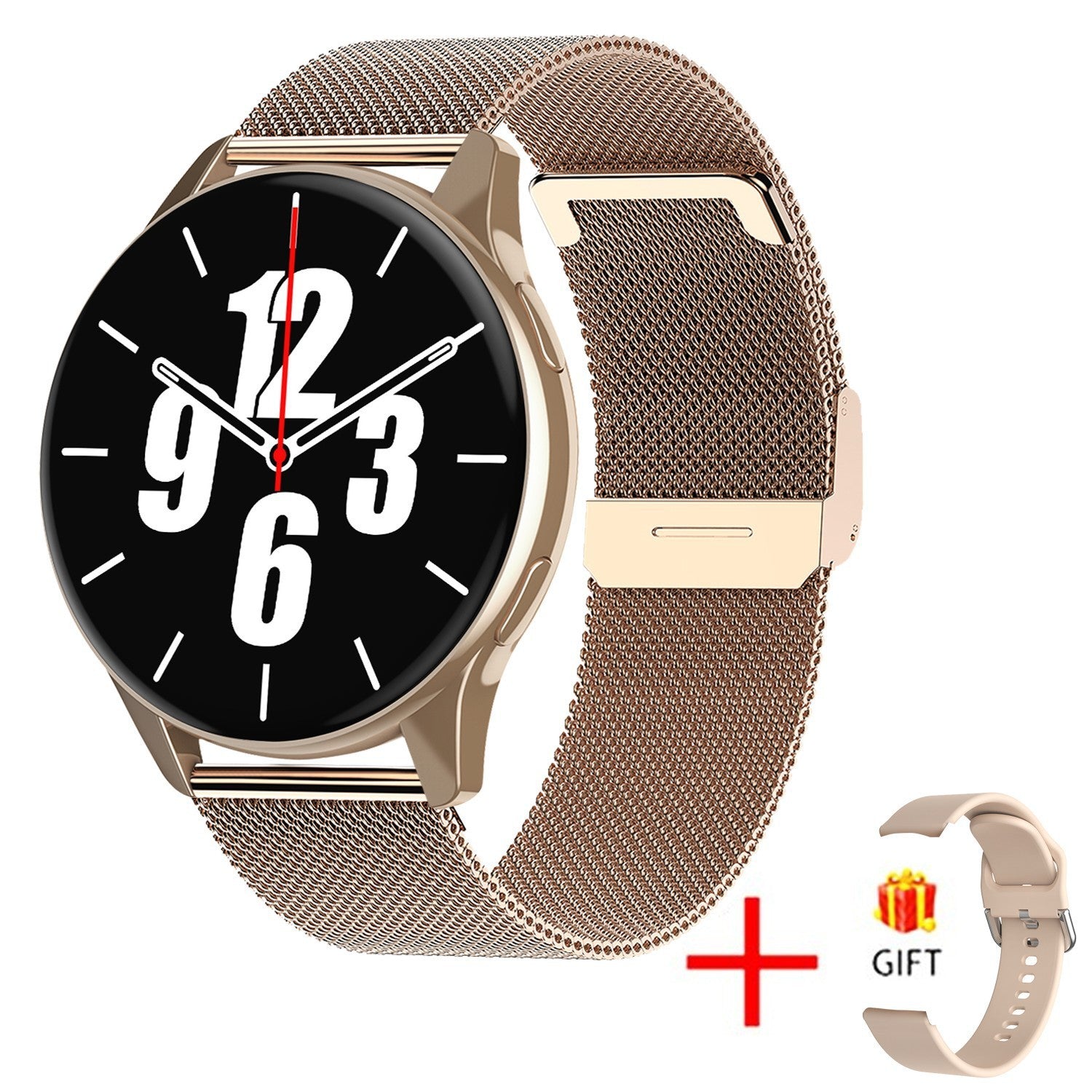 Orologio intelligente da uomo con monitoraggio della frequenza cardiaca e della pressione sanguigna, Bluetooth, chiamate, NFC, IP67, impermeabile, per Android e iOS