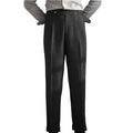 Men's Fashionable Casual Pants British Style Polyester Fiber Straight  Business Formal Fashion Men's Casual Pants - Acquisti Online