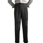 British Men Business Fashionable Men's Casual Pants