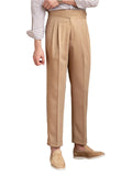 Men's Fashionable Business Casual Formal Pants Commuter Suit Casual Suit Italian High Waist Straight-leg Men's Pants - Acquisti Online