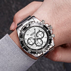 MEGIR MG2064 Fashion Business Chronograp Steel Band Man Watch - Acquisti Online