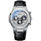 CHENXI Nieuw herenhorloge, zakelijke chronograaf, herenhorloge, militair topmerk, luxe horloge van roestvrij staal