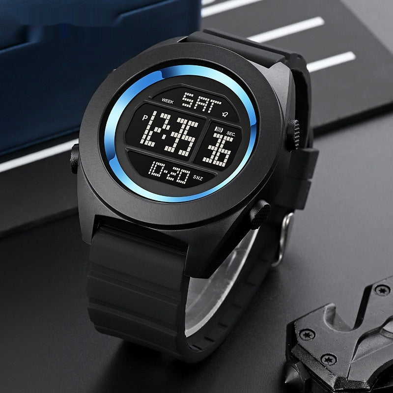 SKMEI 1867 Men's Japan Digital Movement 5Bar Waterproof LED Electronic Wristwatch Military Watch Countdown Sport Watch