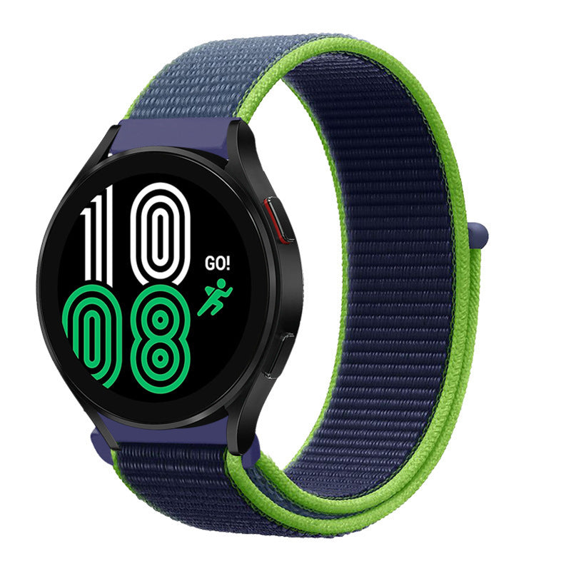 Applicable Smart Watch Galaxy Watch Classic4 Active2 Generation Nylon Loopback Strap