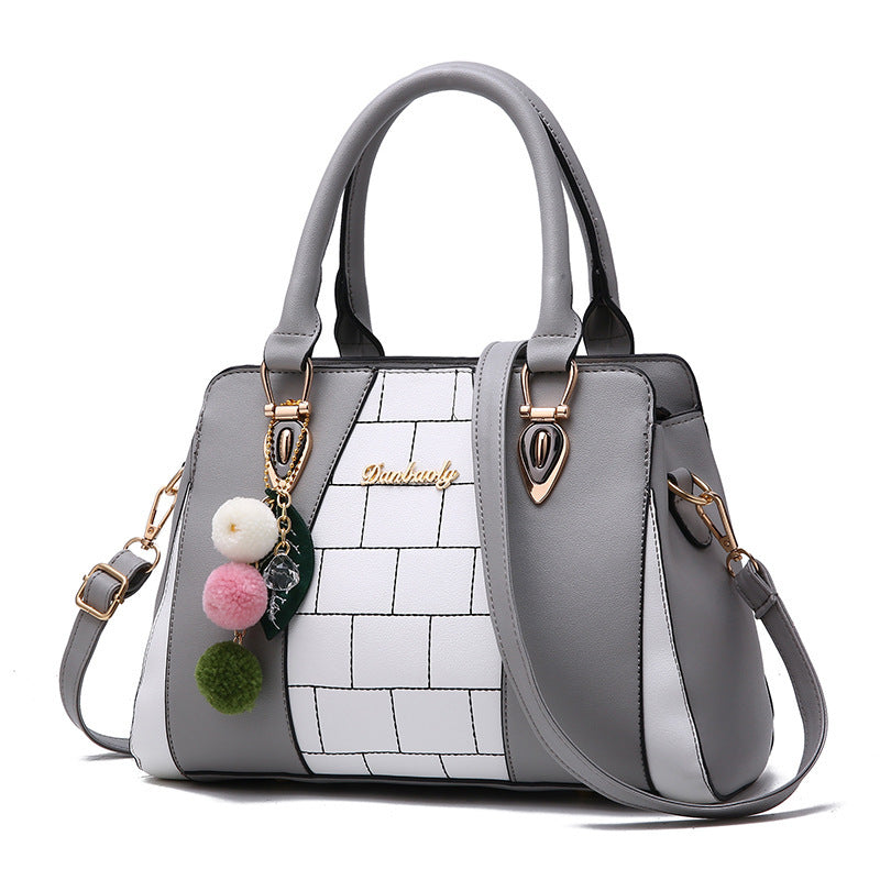 Women Shoulder Bags Fashionable Handbag Pu Leather Crossbody Large Capacity Waterproof Women's Shoulder Handbag