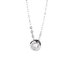 Karat Moissanite ketting S925 sterling zilveren hanger