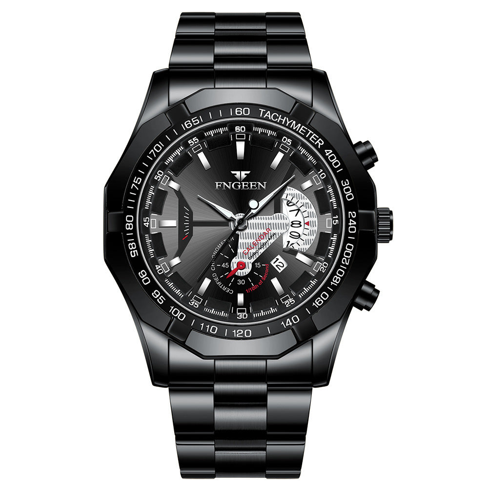 Men's Luminous Calendar Fashion Net Red Business Watch
