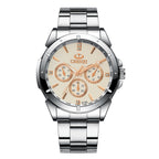 CHENXI Couple Watches Gift Lover Watches Fashion Women Stainless Steel Waterproof Quartz Wrist Watch
