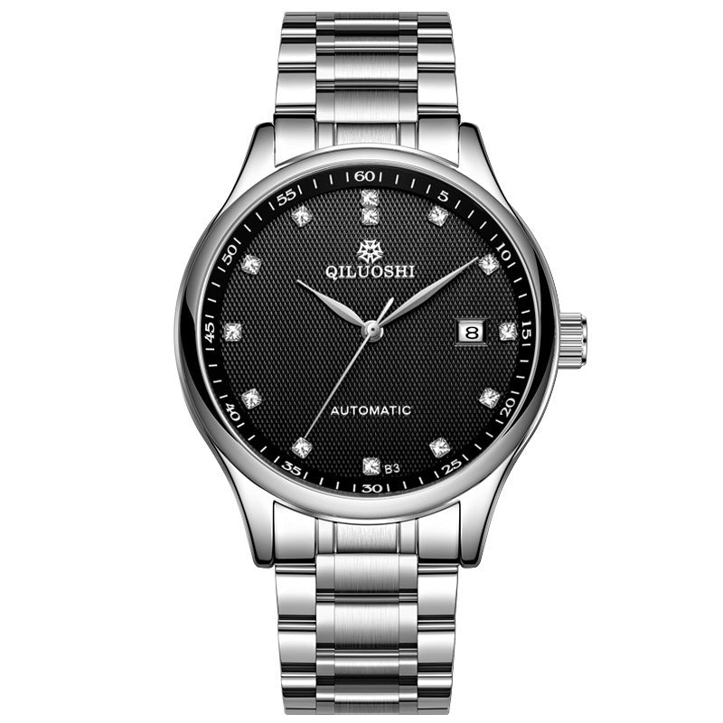 Orologio meccanico automatico impermeabile da uomo, casual e alla moda