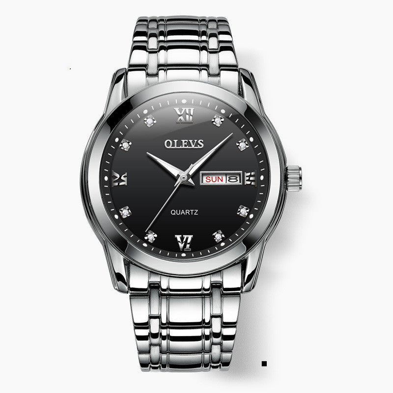 Fashion Trendy Brand Quartz Watch Luminous Waterproof Men's Watch