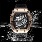 Man Sports Watch Silicon Band Waterproof Watch - Acquisti Online