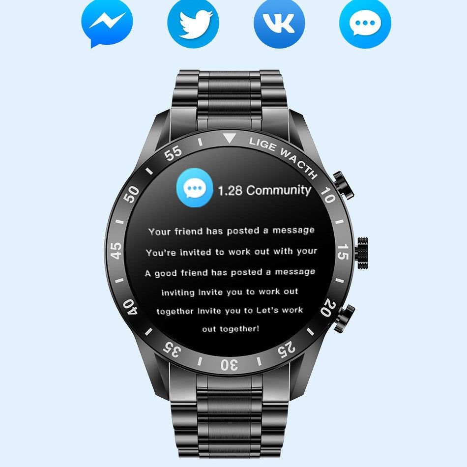 Men's Multifunction Waterproof Smart Watch - Acquisti Online