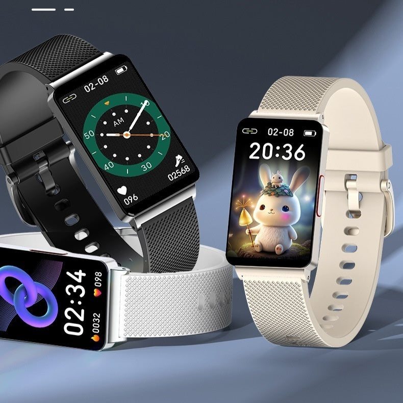 Orologio intelligente con ossigeno nel sangue, temperatura corporea, monitoraggio del sonno, braccialetto intelligente per la salute