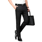 Bamboo Fiber Thin Loose Business Formal Wear Men's Pant